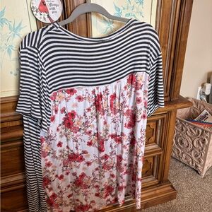 Oddy 3xl short sleeved cute top